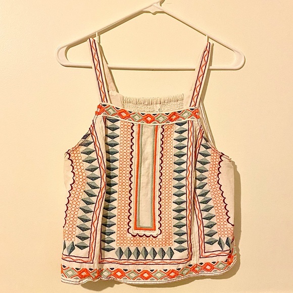 Women’s Anthropology Islander Embroidered Cropped Tank Top 🏝

US Size 14 - Picture 2 of 5